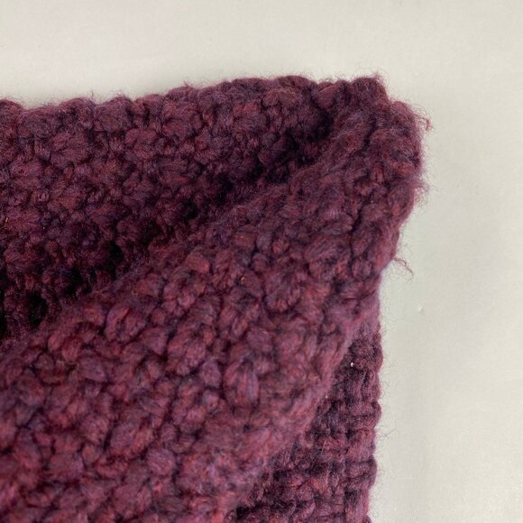 Tory Burch Wool Blend Chunky Knit Infinity Scarf - Picture 5 of 11